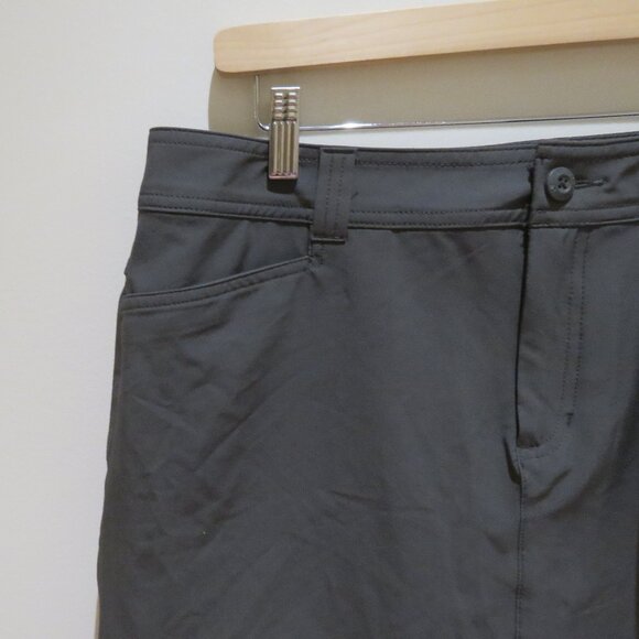 EDDIE BAUER Adventurer 2.0 Skort Dark Smoke Gray Outdoor Gorpcore Travel 10 NWT - Picture 4 of 12